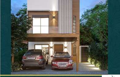 Imagem: A casa em condomínio possui 3 Dormitórios, 2 Banheiros, 1