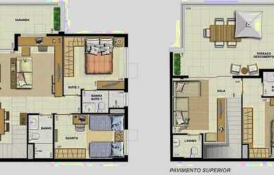 Imagem 2: Cobertura Duplex para Venda em Rio de Janeiro, Recreio dos Bandeirantes, 3 dormitórios, 2