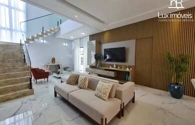 Imagem: A casa em condomínio à venda possui 3 Dormitórios, 4 Banheiros