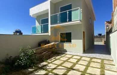 Imagem 3: Sobrado com 2 suites. Churrasqueira, Imóvel novo, 90m² de Áreae2 Vagas...