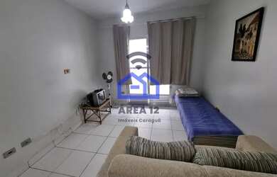 Imagem: O apartamento possui 1 Dormitório, 1 Banheiro, 1 Vaga na garagem