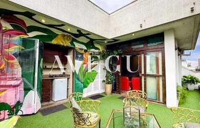 Imagem: O apartamento na cobertura possui 2 Dormitórios, 3 Banheiros