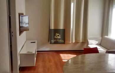 Imagem: O studio possui 1 Dormitório, 1 Banheiro, 1 Vaga na garagem