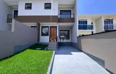 Imagem: Sobrado novo, com 2 dormitórios, sendo 2 suítes, de 70 m²