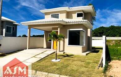 Imagem: A casa possui 3 Dormitórios, 3 Banheiros, 3 Vagas na garagem