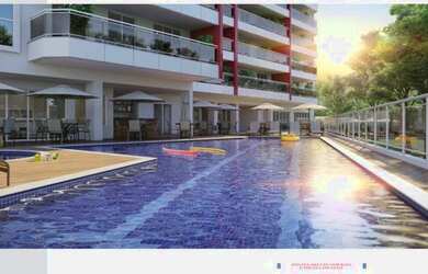 Imagem: O apartamento na cobertura possui 5 Dormitórios, 3 Banheiros