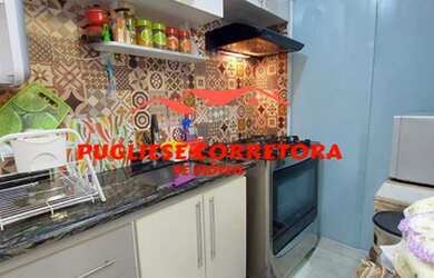 Imagem: O apartamento possui 2 Dormitórios, 1 Banheiro, 1 Vaga na garagem