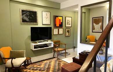 Imagem: O apartamento na cobertura possui 2 Dormitórios, 3 Banheiros