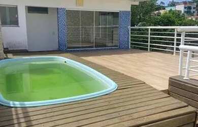 Imagem: A casa em condomínio possui 4 Dormitórios, 5 Banheiros, 4