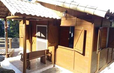 Imagem: A casa em condomínio possui 3 Dormitórios, 3 Banheiros, 2