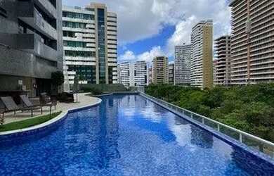 Imagem: O apartamento possui 1 Dormitório, 2 Banheiros, 2 Vagas na