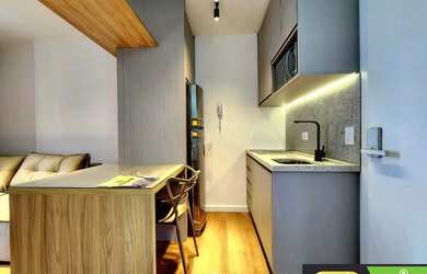 Imagem 5: Apartamento 1 quarto com ar condicionado, muito bem mobiliado e com internet