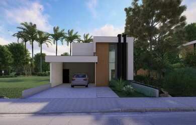 Imagem: A casa em condomínio à venda possui 3 Dormitórios, 4 Banheiros