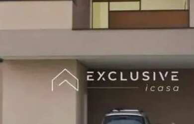 Imagem: A casa em condomínio possui 4 Dormitórios, 5 Banheiros, 318m²