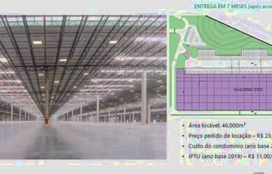 Imagem 8: Galpão/Depósito/Armazém para aluguel com 46.000 metros quadrados Cajamar