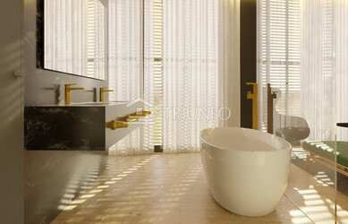 Imagem 11: Casa em Condomínio Luxuoso 400m² na Península Piscina com Borda Infinita MKT10TR93643