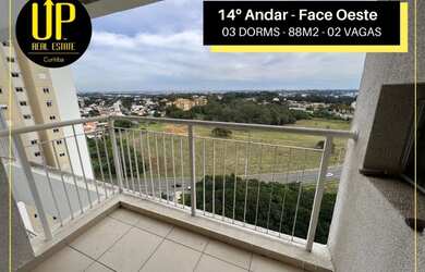 Imagem: O apartamento possui 3 Dormitórios, 2 Banheiros, 2 Vagas na