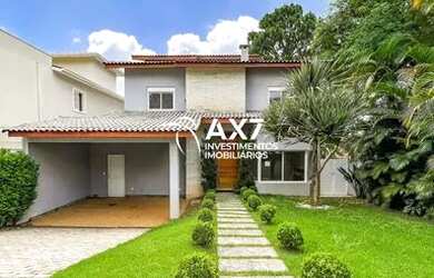 Imagem: A casa em condomínio possui 4 Dormitórios, 5 Banheiros, 2