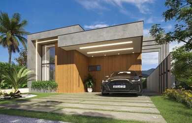 Imagem: A casa em condomínio possui 3 Dormitórios, 4 Banheiros, 2