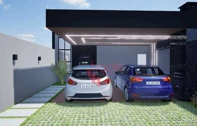 Imagem: A casa em condomínio possui 3 Dormitórios, 2 Banheiros, 4