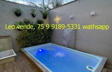 Imagem 8: Leo vende, bairro Sim, 3 4 suíte, piscina, goumert, energia solar, veja...
