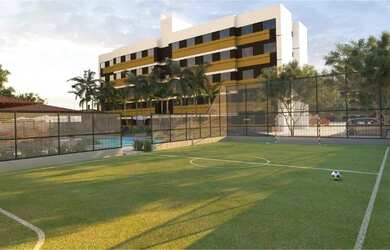 Imagem: O apartamento possui 2 Dormitórios, 1 Banheiro, 1 Vaga na garagem