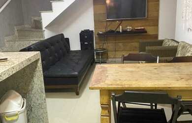 Imagem: A casa em condomínio possui 3 Dormitórios, 2 Banheiros, 2