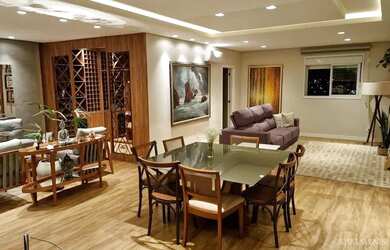 Imagem: O apartamento na cobertura possui 3 Dormitórios, 4 Banheiros