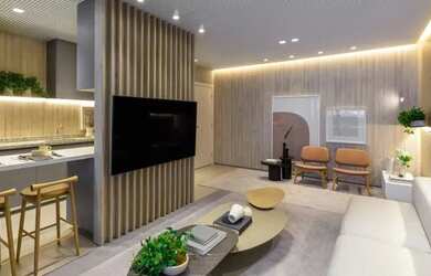 Imagem: O apartamento possui 3 Dormitórios, 2 Banheiros, 2 Vagas na