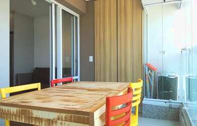 Imagem: O apartamento para alugar possui 1 Dormitório, 1 Banheiro