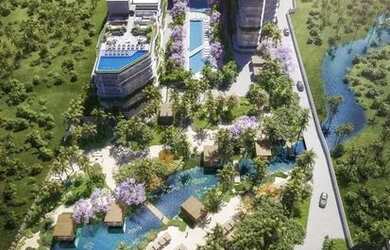 Imagem: O studio possui 1 Dormitório, 1 Banheiro, 29m² de Área e