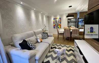 Imagem: O apartamento possui 2 Dormitórios, 2 Banheiros, 1 Vaga na