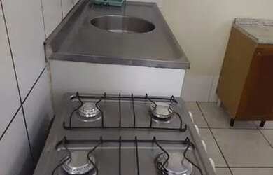 Imagem: O apartamento possui 1 Dormitório, 1 Banheiro e está localizado