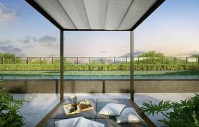 Imagem: O apartamento possui 2 Dormitórios, 3 Banheiros, 1 Vaga na