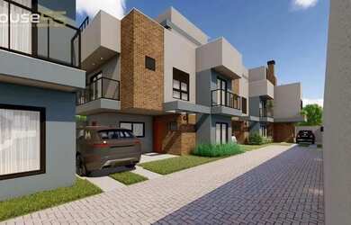 Imagem: A casa em condomínio possui 3 Dormitórios, 3 Banheiros, 2