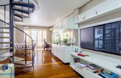 Imagem: O apartamento na cobertura possui 2 Dormitórios, 1 Banheiro