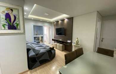 Imagem: O apartamento possui 2 Dormitórios, 2 Banheiros, 1 Vaga na