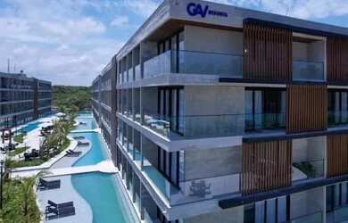 Imagem 6: Porto Alto Resorts. Acomodam 4 pessoas, 1 Vaga na garageme1 Dormitório