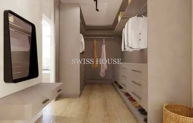 Imagem: A casa em condomínio possui 4 Dormitórios, 5 Banheiros, 4