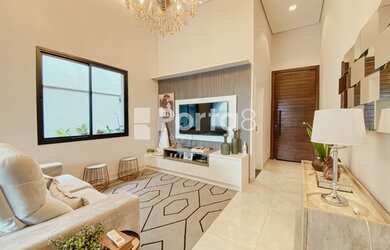 Imagem: A casa em condomínio possui 3 Dormitórios, 4 Banheiros, 4