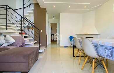 Imagem: A casa em condomínio possui 3 Dormitórios, 2 Banheiros, 2