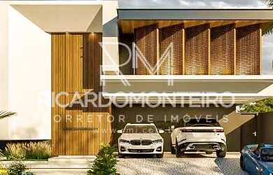 Imagem: A casa em condomínio possui 4 Dormitórios, 5 Banheiros, 5