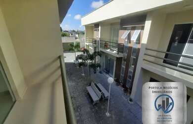 Imagem: A casa em condomínio possui 3 Dormitórios, 2 Banheiros, 1