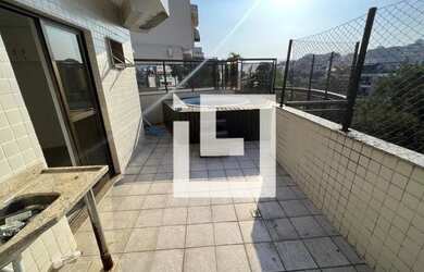 Imagem: O apartamento na cobertura possui 2 Dormitórios, 3 Banheiros