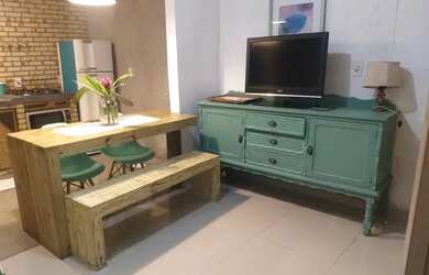 Imagem 2: Mensal - Apartamento térreo na Cachoeira do Bom Jesus de julho até novembro