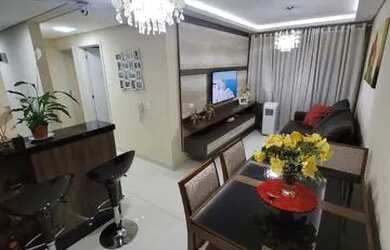 Imagem: O apartamento possui 2 Dormitórios, 1 Banheiro, 1 Vaga na garagem