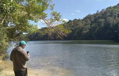 Imagem: O terreno possui 20.000m² de Área e está localizado em Juquitiba