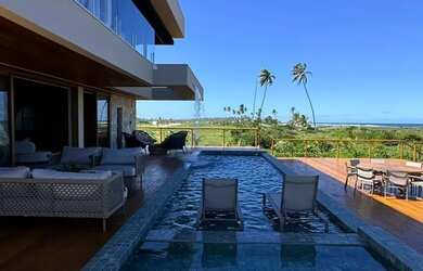 Imagem 4: CASA DE ALTÍSSIMO PADRÃO - FRENTE MAR - ALPHAVILLE GUARAJUBA - ALTO LUXO