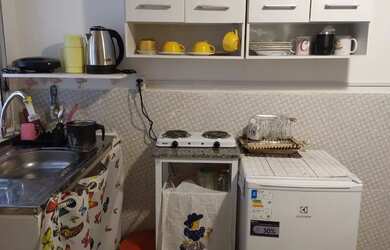 Imagem: O apartamento possui 1 Dormitório, 1 Banheiro, Imóvel novo