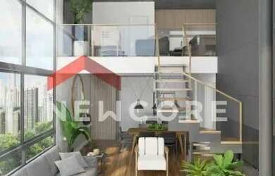 Imagem: O apartamento na cobertura possui 2 Dormitórios, 2 Banheiros